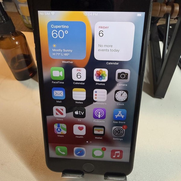 Apple iPhone 7 Plus - Unlocked, 128 GB, Black, A1784, GSM