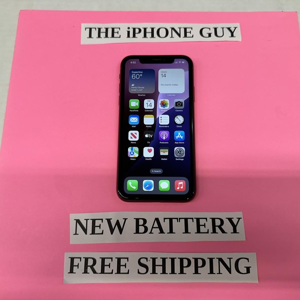 Apple iPhone Xr - Unlocked, 64 GB, Red, A1984