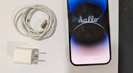 Mint
													Apple iPhone 14 Pro - Unlocked, Silver, 128 GB, A2650, photo 1 of 9