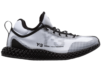 adidas Y-3 Runner 4D IO White Black for sale