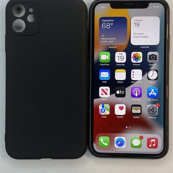 Apple iPhone 11 - Unlocked, 256 GB, Black, A2111