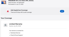 New
													MacBook Air 2025 (M4) - 13" - Apple M4, Midnight, 512 GB, 16 GB, photo 3 of 8