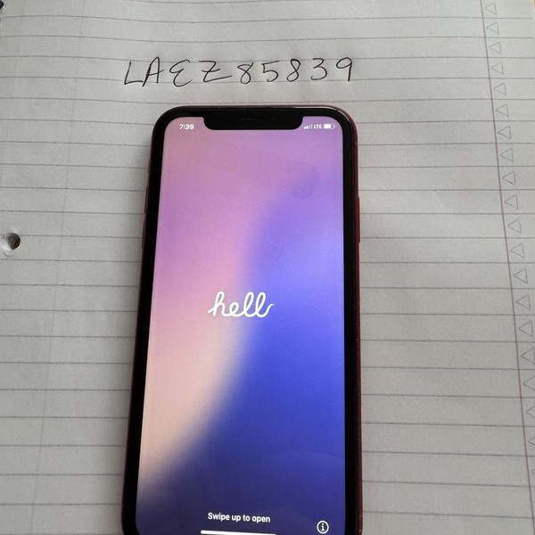 Apple iPhone Xr - Unlocked, 128 GB, Red, A1984