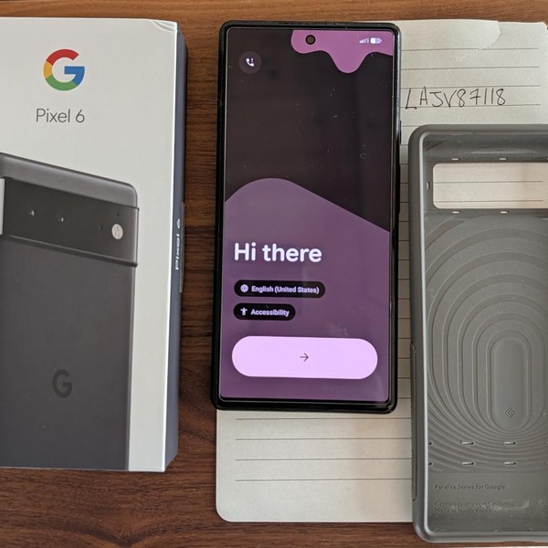 Google Pixel 6 - Unlocked, 128 GB, Black, 8 GB, GB7N6