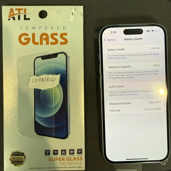 Apple iPhone 15 - Unlocked, 128 GB, Blue, A2846