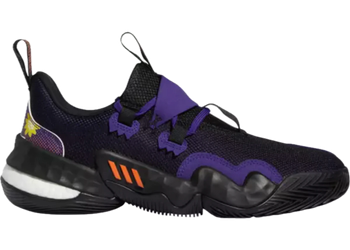 adidas Trae Young 1 Black Purple Orange for sale
