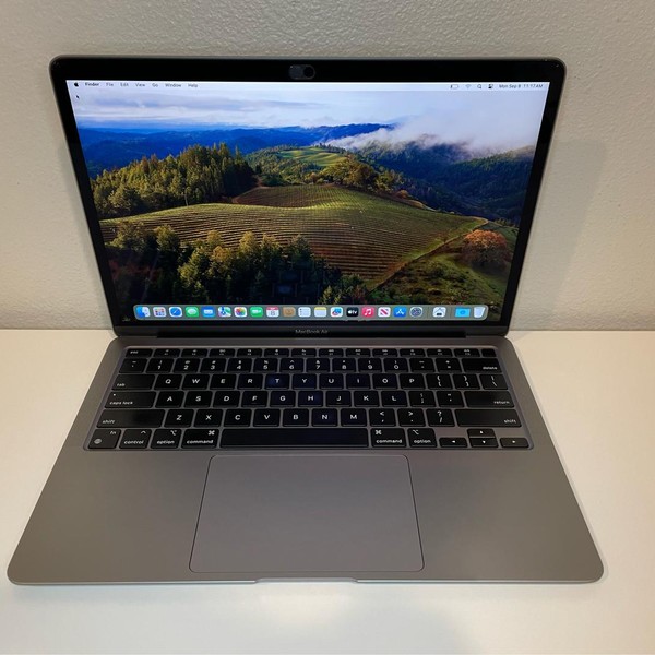 MacBook Air 2020 - 13 inch - 256 GB, Gray, 8 GB, Apple M1