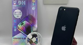 Fair
													Apple iPhone SE 3rd Gen 2022 - Unlocked, Midnight, 64 GB, A2595, photo 1 of 9