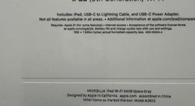 New
													Apple iPad 9th Gen - Wi-Fi, Gray, 64 GB, A2602, photo 3 of 6