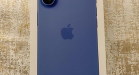 Mint
													Apple iPhone 16 - Unlocked, Ultramarine, 256 GB, A3081, photo 1 of 15