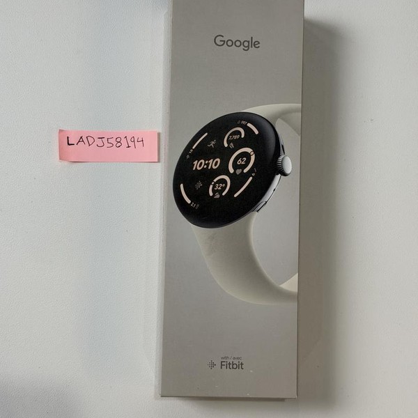 Google Pixel Watch 3 - Unlocked, Silver, 45mm, LTE