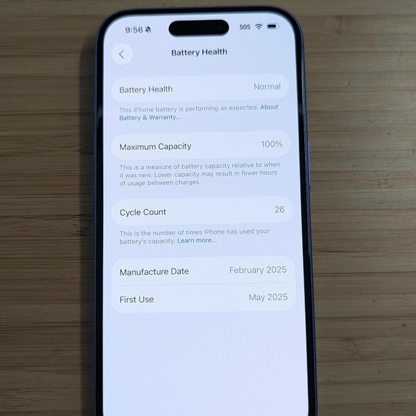 Apple iPhone 16 - Unlocked, 128 GB, Ultramarine, A3081