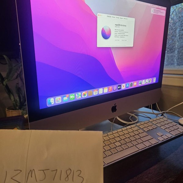 iMac 2015 21.5 inch - 256 GB, 8 GB, Intel Core i5
