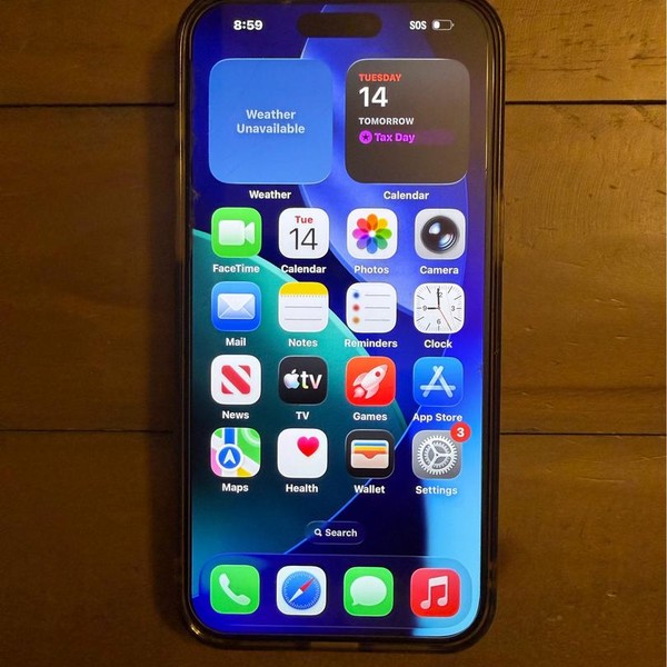 Apple iPhone 15 Pro Max - Unlocked, 256 GB, Blue, A2849