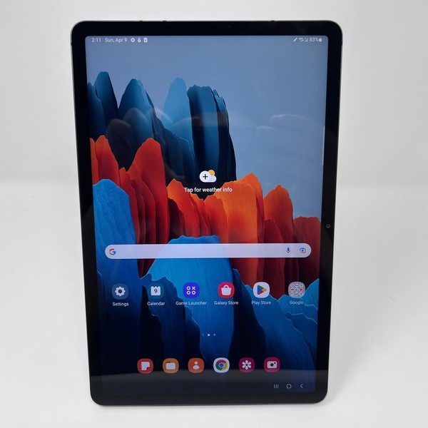 Samsung Galaxy Tab S7 - Unlocked, 128 GB, Mystic Black, 6 GB, SM-T878U1, 5G