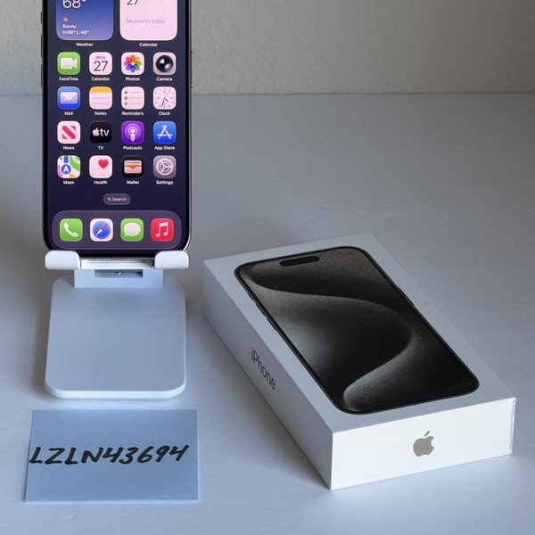 Apple iPhone 15 Pro - Unlocked, 128 GB, Natural, A2848