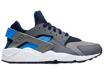 Nike Air Huarache Run Cool Grey Midnight Navy Photo Blue for sale