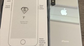 Good
													Apple iPhone X - Sprint, Silver, 64 GB, A1865, photo 1 of 7