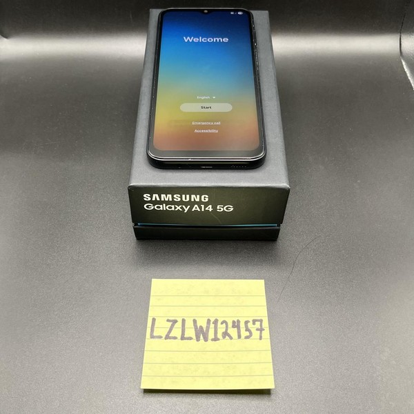 Samsung Galaxy A14 5G - AT&T, 64 GB, Black, 4 GB