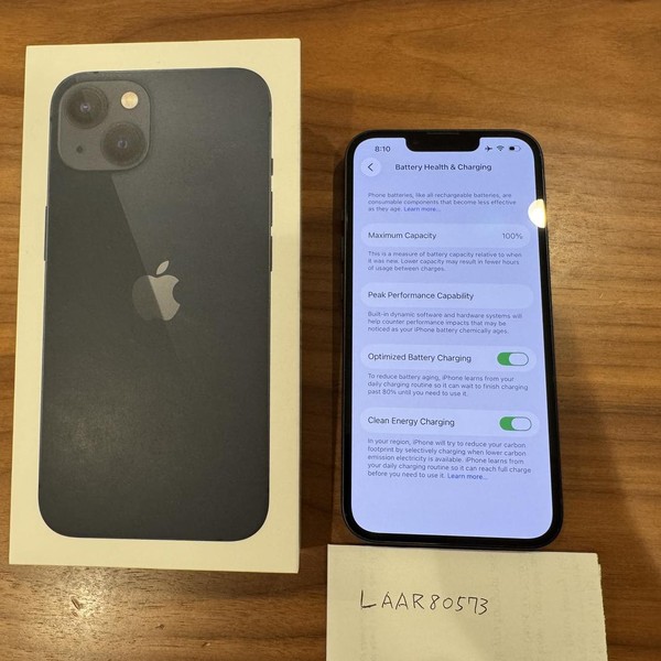 Apple iPhone 13 - Unlocked, 128 GB, Midnight, A2482