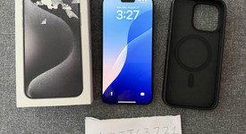 Mint
													Apple iPhone 15 Pro Max - Unlocked, Black, 256 GB, A2849, photo 1 of 11