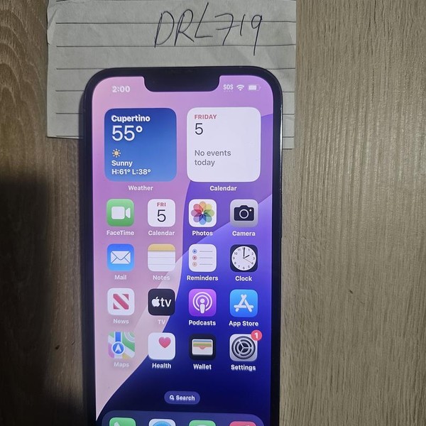 Apple iPhone 13 Pro - Unlocked, 256 GB, Sierra Blue, A2483