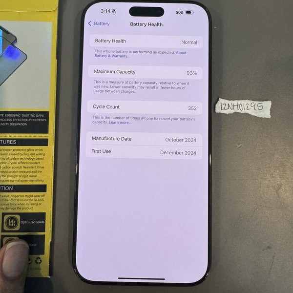 Apple iPhone 16 Pro Max - Unlocked, 512 GB, Black, A3084