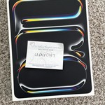 New Apple iPad Pro 13 inch (M5) 2025 - Wi-Fi, 256 GB, Space Black, Apple M5 9-Core, A3360, Standard Glass