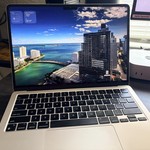 Good MacBook Air 2024 (M3) - 13 inch - 256 GB, Starlight, 8 GB, Apple M3, 8-core GPU