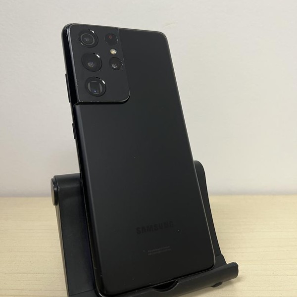 Samsung Galaxy S21 Ultra 5G - Unlocked, Black, 128 GB, 12 GB, SM-G998U1