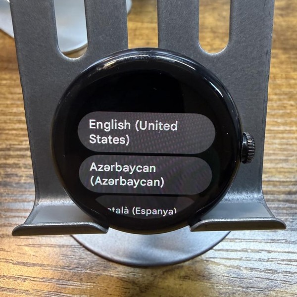 Google Pixel Watch - Wi-Fi, Black, Wi-Fi