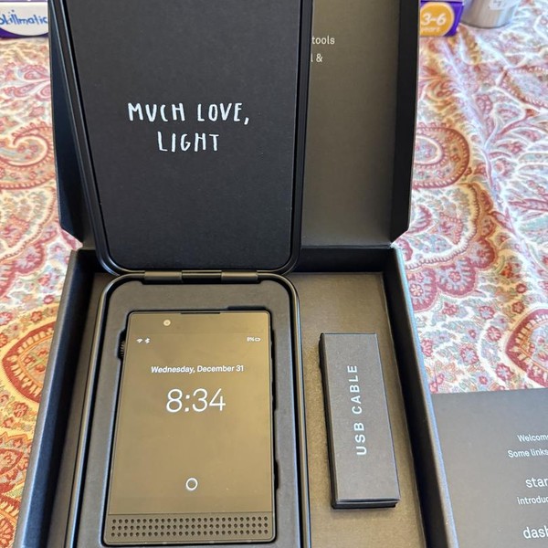 Light Phone 3 - Unlocked, Black, 128 GB, 6 GB