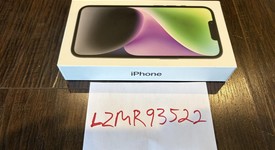 New
													Apple iPhone 14 - AT&T, Midnight, 128 GB, A2649, photo 1 of 4