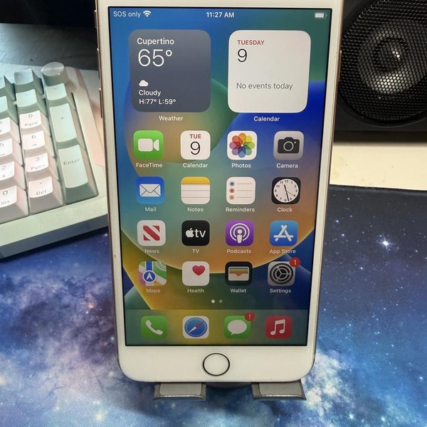 Apple iPhone 8 Plus - Unlocked, 64 GB, Gold, A1897, GSM