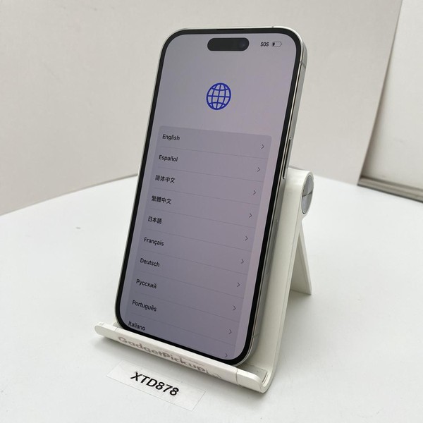 Apple iPhone 14 Pro - Unlocked, 128 GB, Silver, A2650