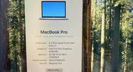 Good
													MacBook Pro 2020 - 13" - I7, Gray, 512 GB, 32 GB, photo 2 of 12