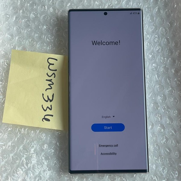 Samsung Galaxy Note 20 Ultra 5G - Verizon, 128 GB, Mystic White, 12 GB, SM-N986U