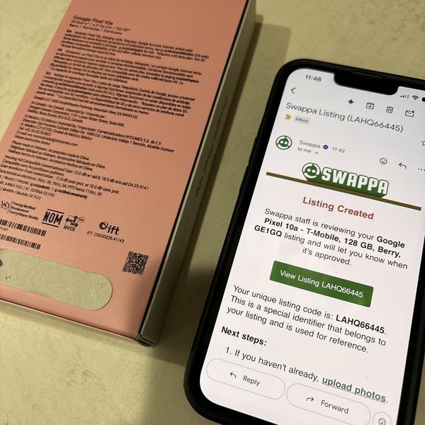 Google Pixel 10a - T-Mobile, 128 GB, Berry, GE1GQ