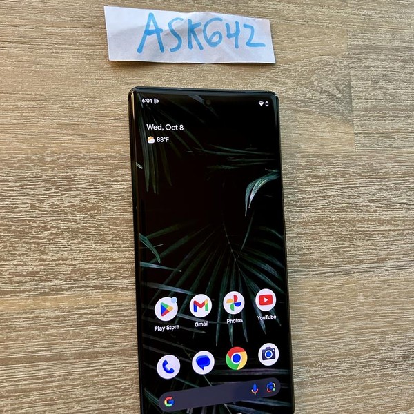 Google Pixel 6 Pro - Verizon, 128 GB, Black, 12 GB, G8VOU