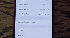 Fair
													Apple iPhone 14 - Unlocked, Red, 256 GB, A2649, photo 2 of 11