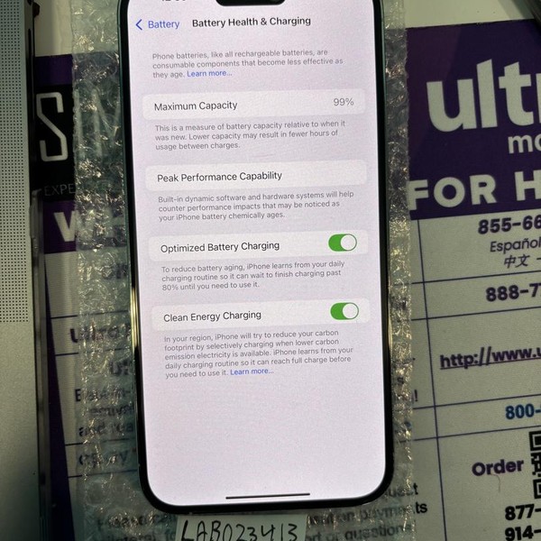 Apple iPhone 14 Pro Max - Unlocked, 512 GB, Silver, A2651