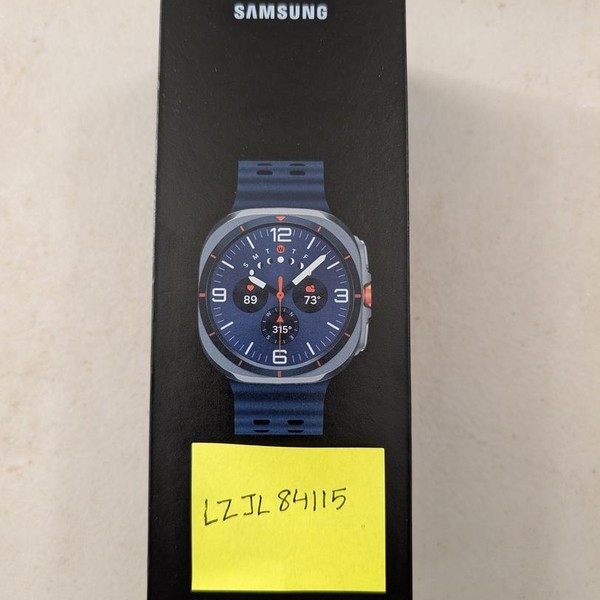 Samsung Galaxy Watch Ultra (2025) - Unlocked, Titanium Blue, SM-L705, 47mm
