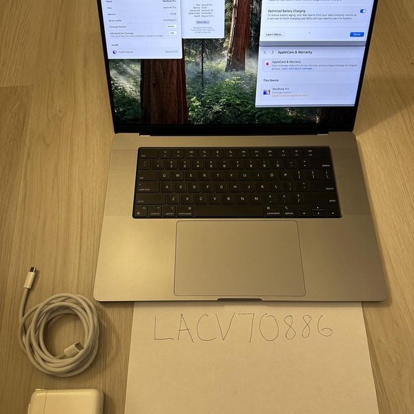 MacBook Pro 2021 - 16 inch - 1 TB, Gray, 32 GB, Apple M1 Pro 10-core