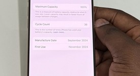 Good
													Apple iPhone 16 Pro - Unlocked, Desert, 256 GB, A3083, photo 5 of 15