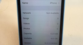 Good
													Apple iPhone 5C - Unlocked, Blue, 8 GB, A1532, GSM, photo 5 of 6