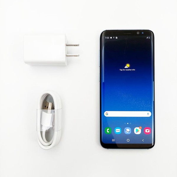 Samsung Galaxy S8 - Verizon, 64 GB, Blue, 4 GB, SM-G950U