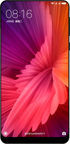 Xiaomi Mi Mix 2 - Unlocked Non-US, 64 GB, Black, 6 GB