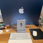 Good iMac 2024 24 inch - 512 GB, Blue, 24 GB, Apple M4, Ethernet+ PlusWiFi, 10-core GPU