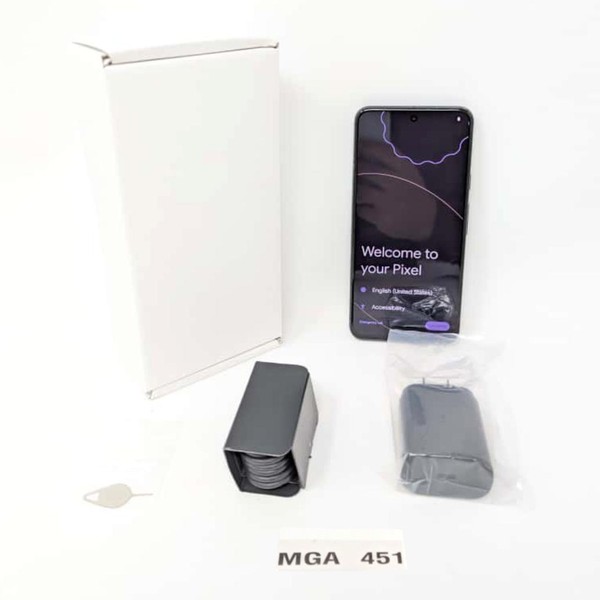 Google Pixel 8 - Unlocked, 128 GB, Obsidian, 8 GB, G9BQD, Sub-6 5G