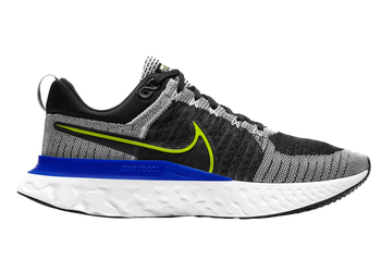 Nike React Infinity Run Flyknit 2 Black White Racer Blue Cyber for sale